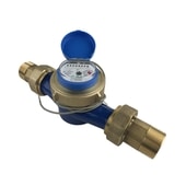 Pulse Output DAE AS320U-125P 1-1/4" Water Meter Couplings Gallon 