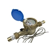 Positive Displacement Water Meter DAE PD-75 Lead Free Potable Pulse Output Gallon 3/4 NPT Couplings